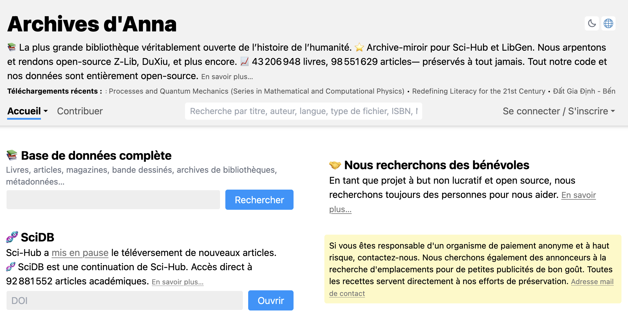 Trouver n'importe quel livre en PDF