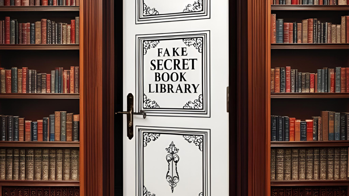 Fabriquer un faux livre secret pour ouvrir une porte cachée