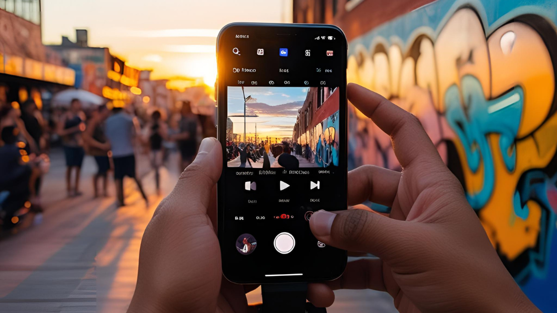Filmer avec écran iPhone éteint
